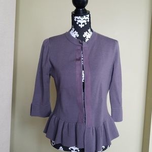 Karen Millen peplum bow cardigen